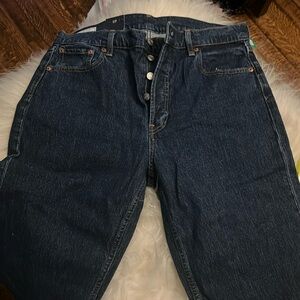 NWT Gap jeans butterfly size 32 /14 regular cheeky straight high-rise